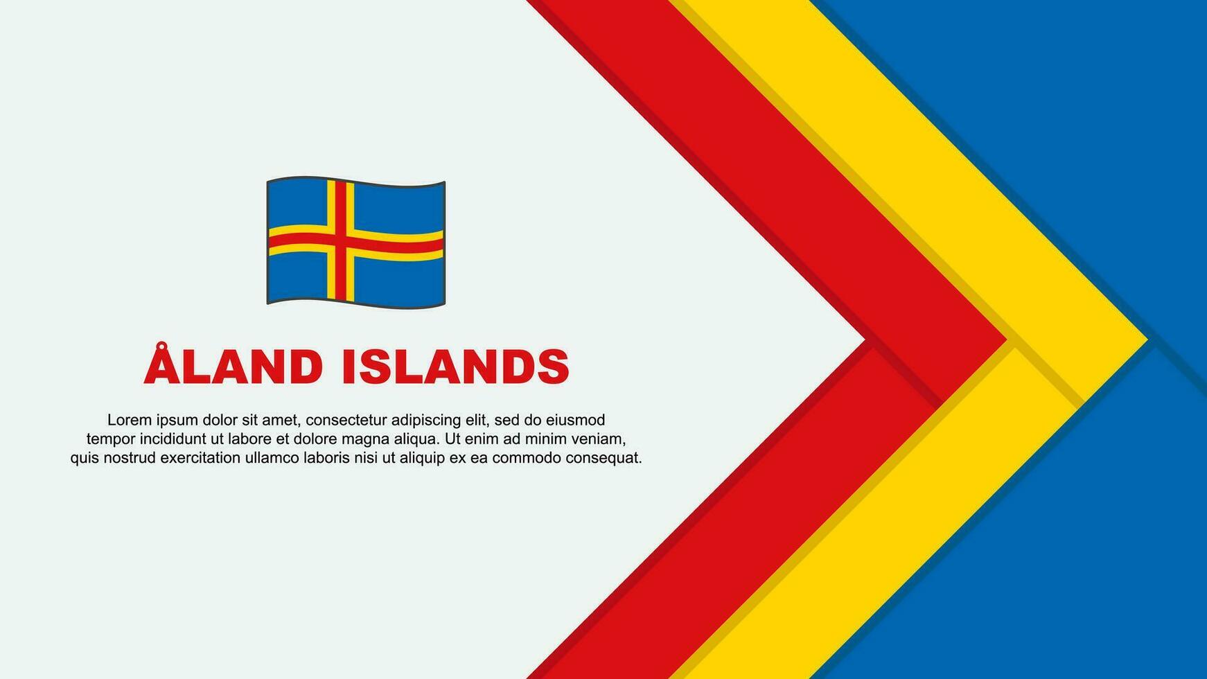 una terra isole bandiera astratto sfondo design modello. una terra isole indipendenza giorno bandiera cartone animato vettore illustrazione. una terra isole cartone animato
