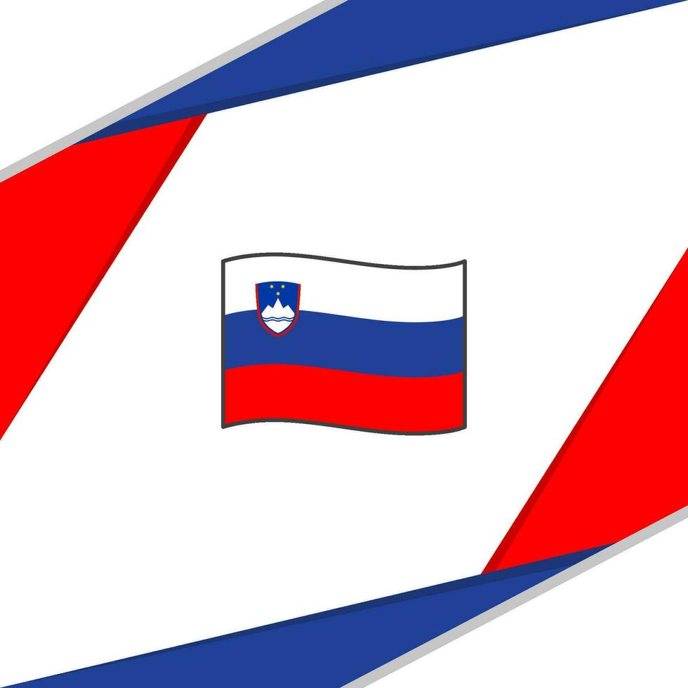 slovenia bandiera astratto sfondo design modello. slovenia indipendenza giorno bandiera sociale media inviare. slovenia sfondo vettore