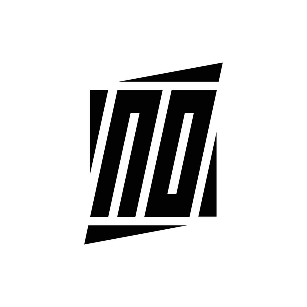modello di progettazione del logo monogramma vettore