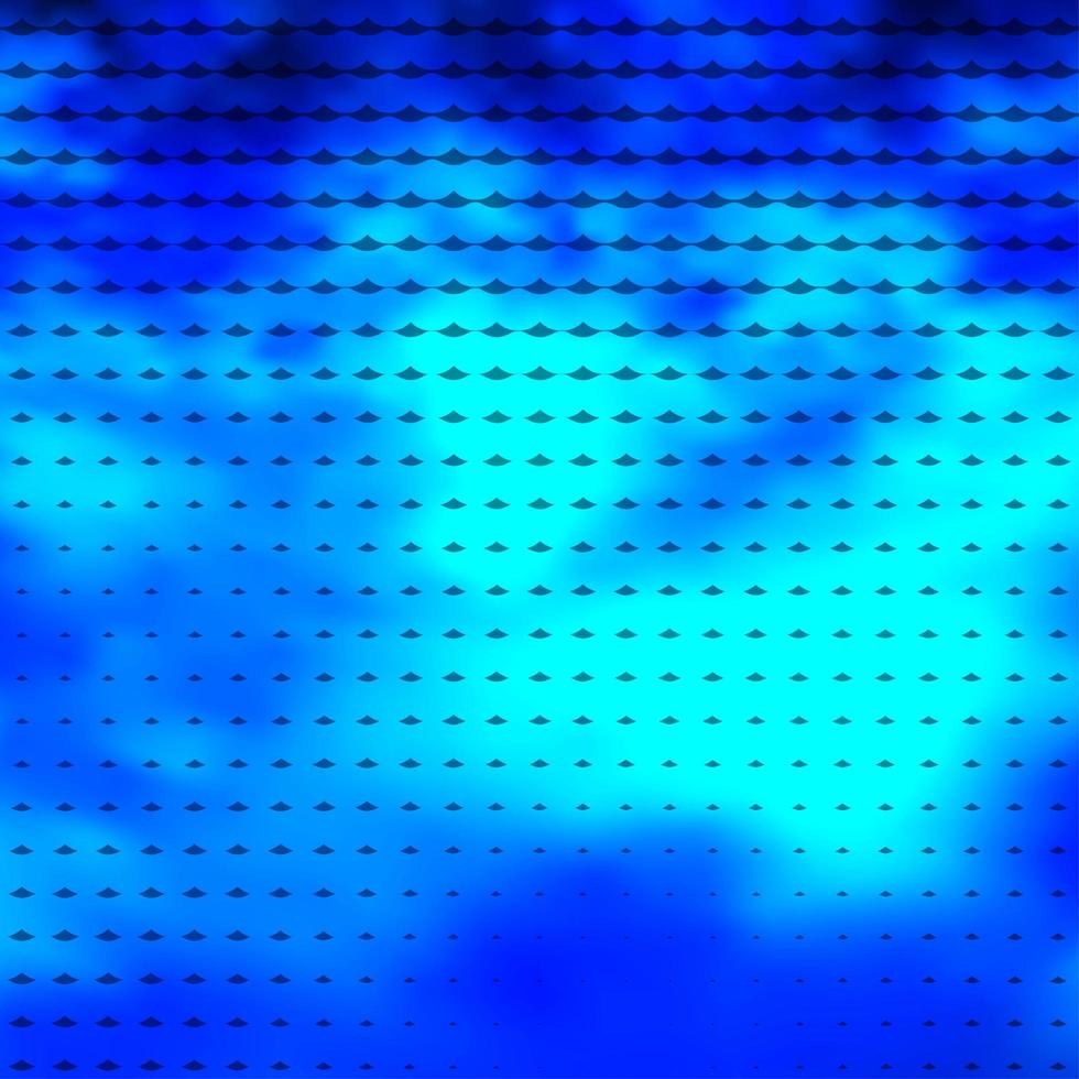 struttura di vettore blu chiaro con cerchi.