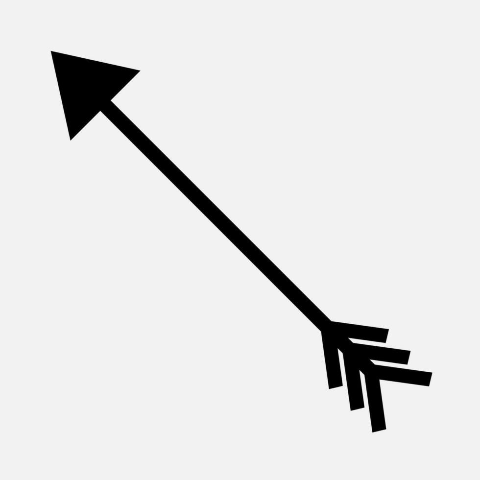 freccia icona png vettore
