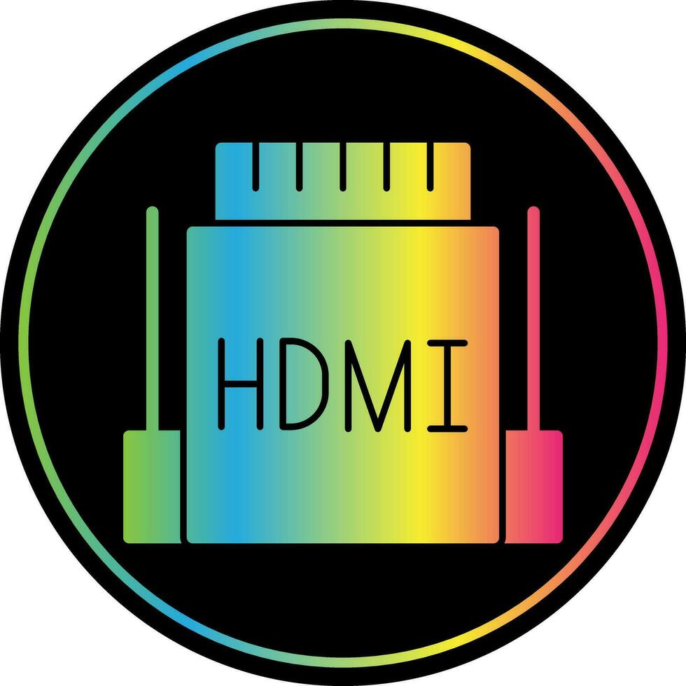 hdmi vettore icona design