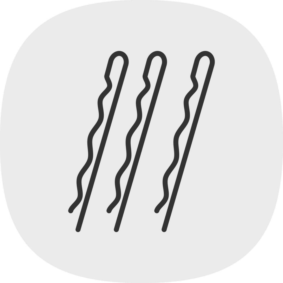 capelli clip vettore icona design
