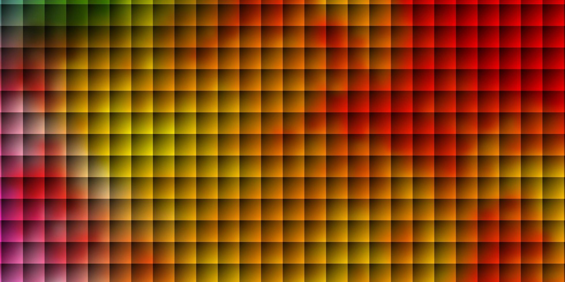 modello vettoriale multicolore chiaro con rettangoli.