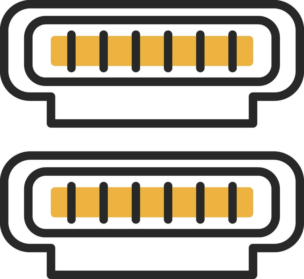 hdmi porta vettore icona design