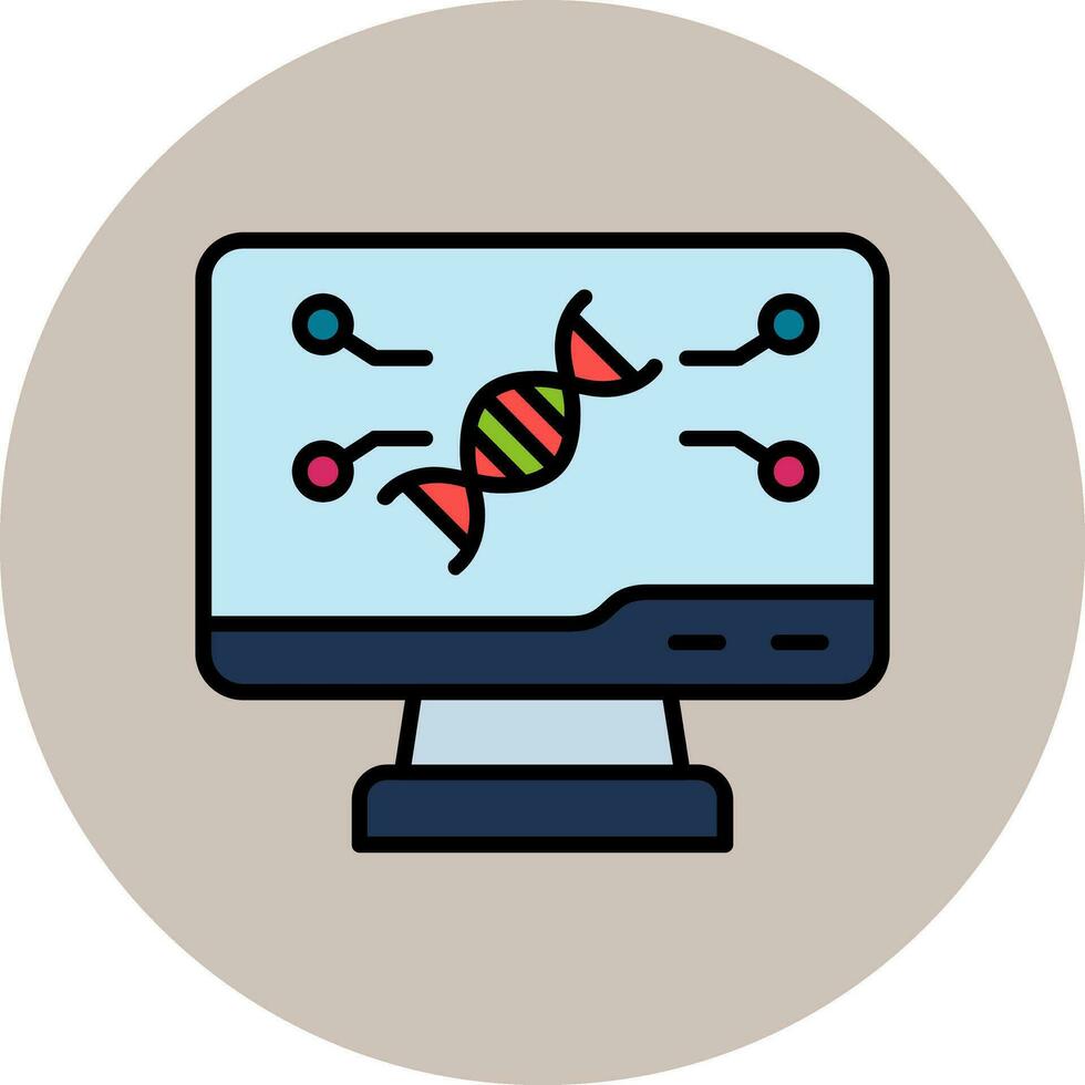 icona vettore dna