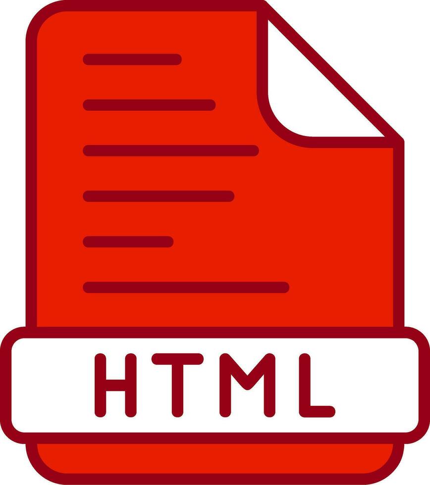 html vettore icona