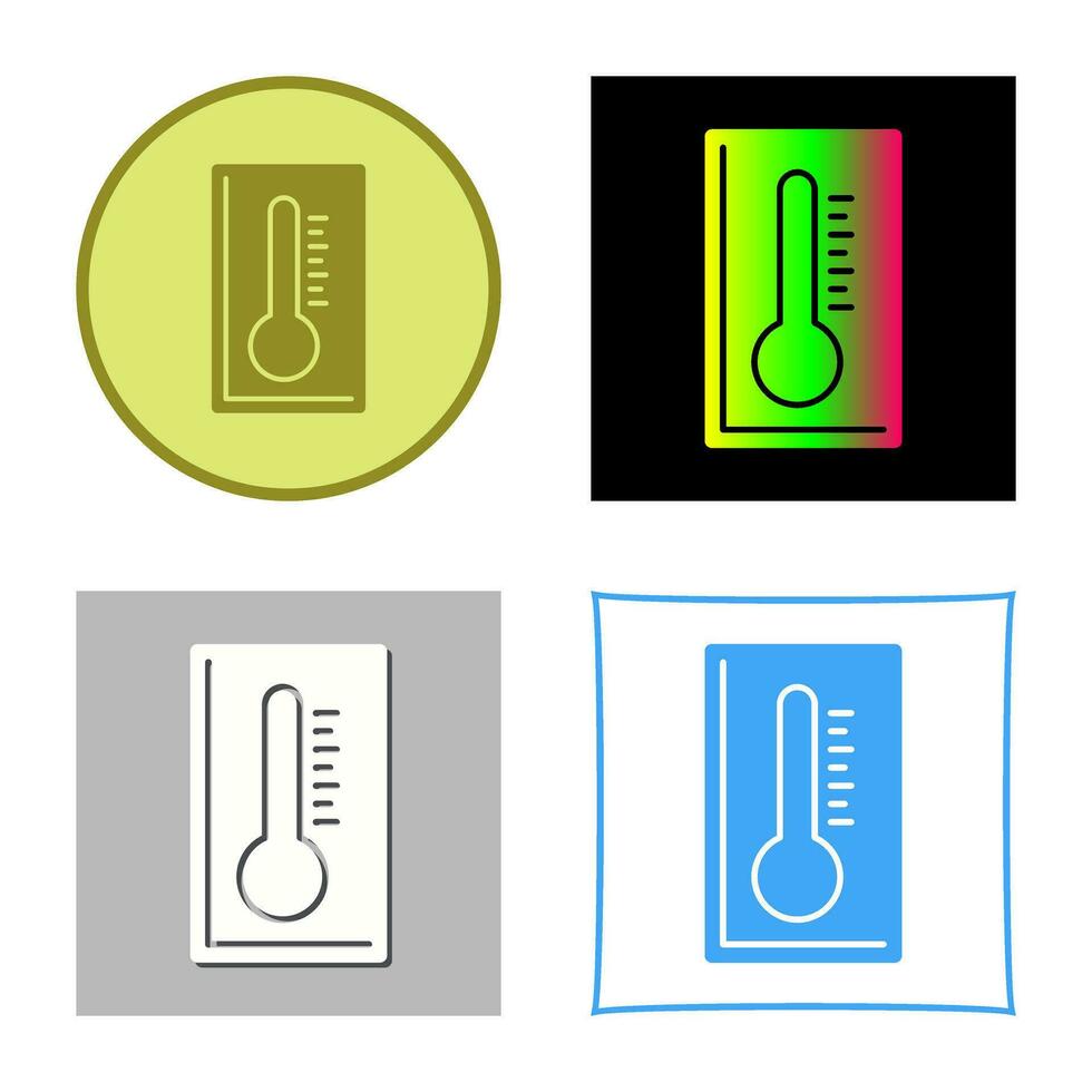 termometro vettore icona