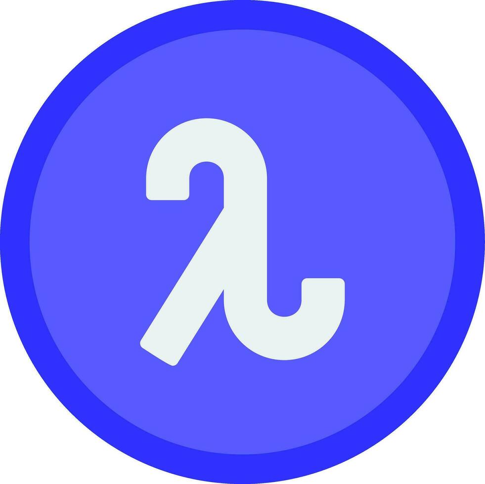 lambda vettore icona