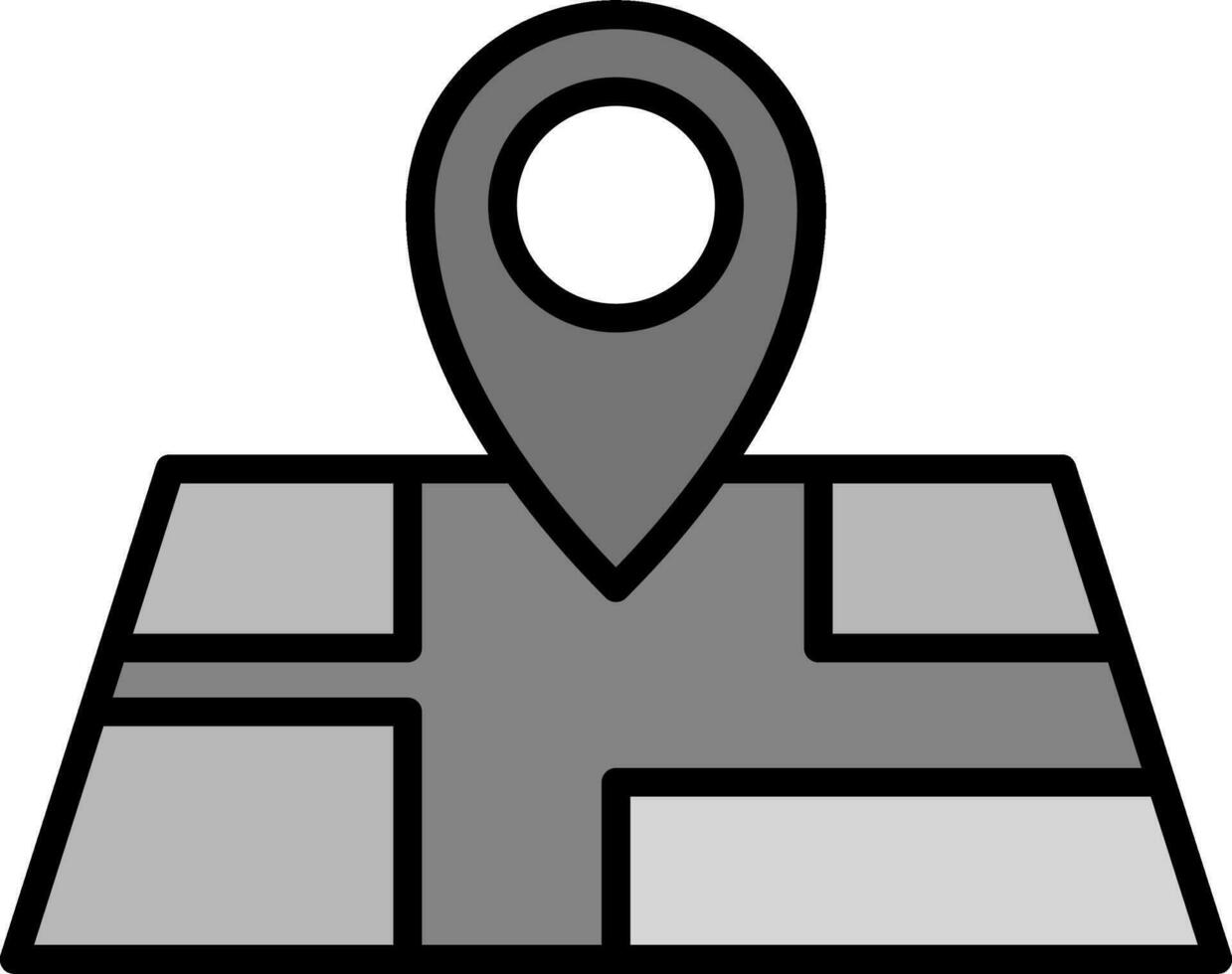 icona della mappa vettoriale