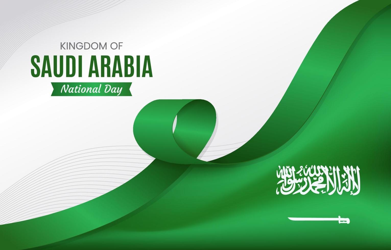 festa nazionale dell'arabia saudita vettore