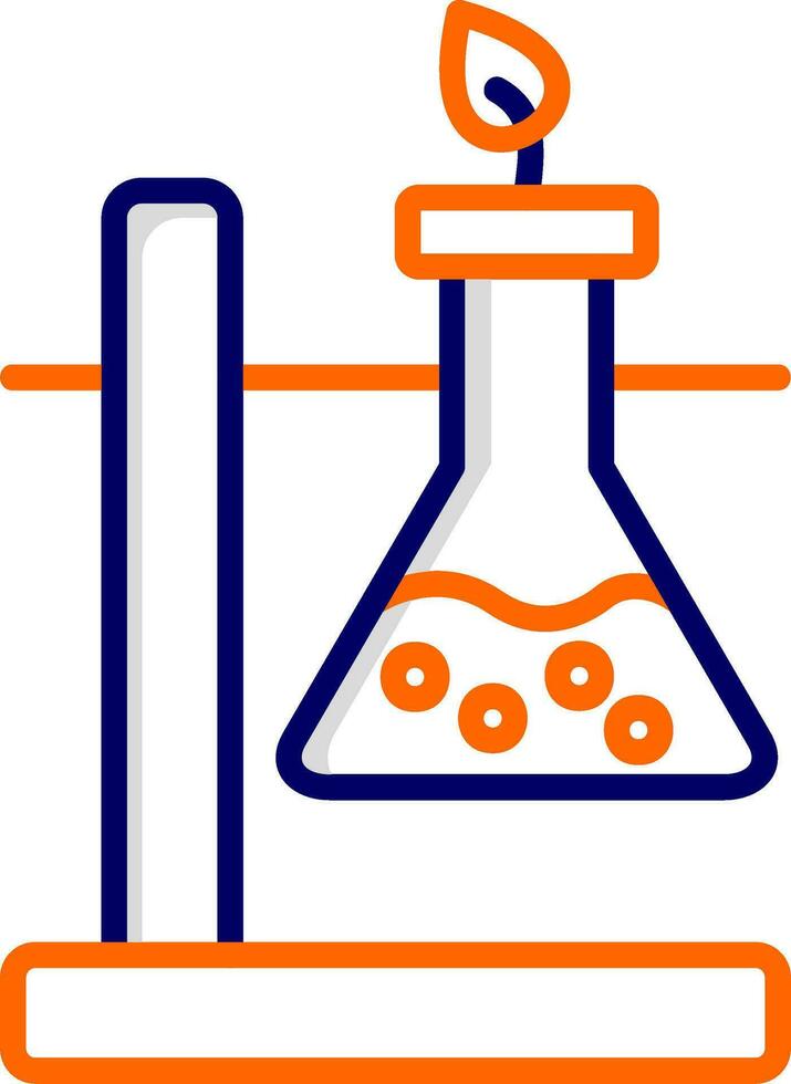 chimico reazione vettore icona