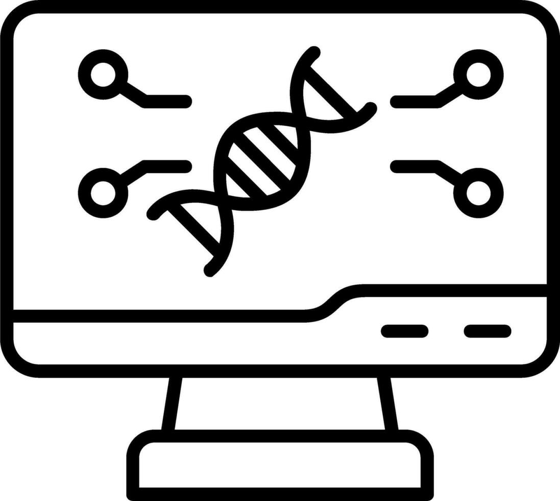 icona vettore dna