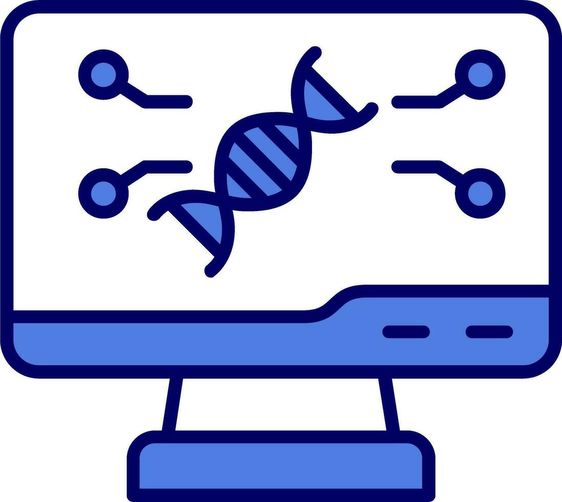 icona vettore dna