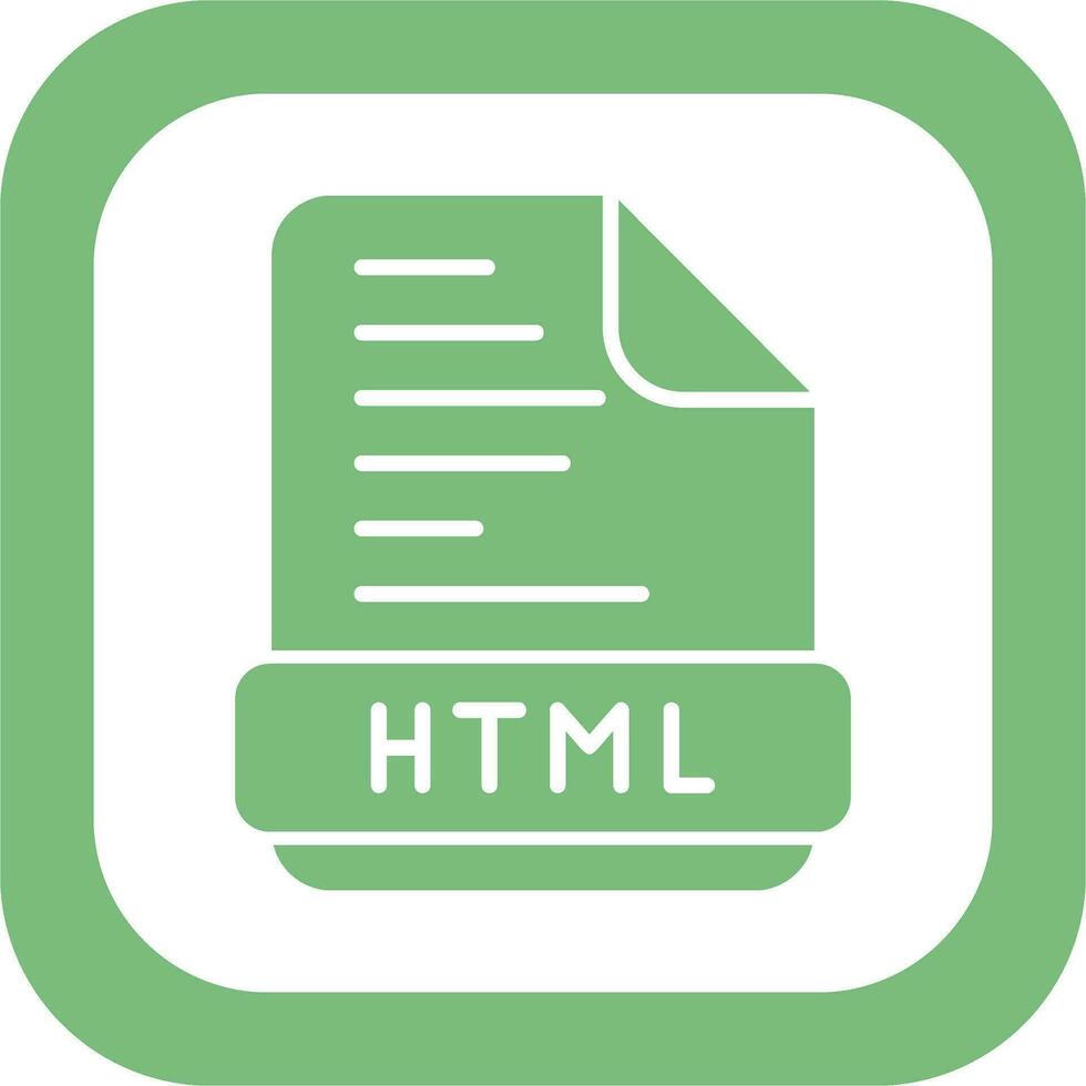 html vettore icona