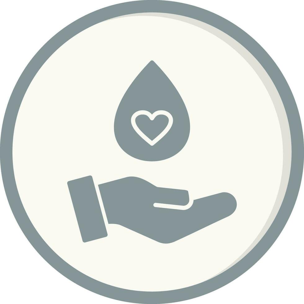 sangue donazione vettore icona