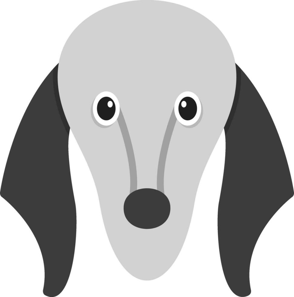 saluki vettore icona