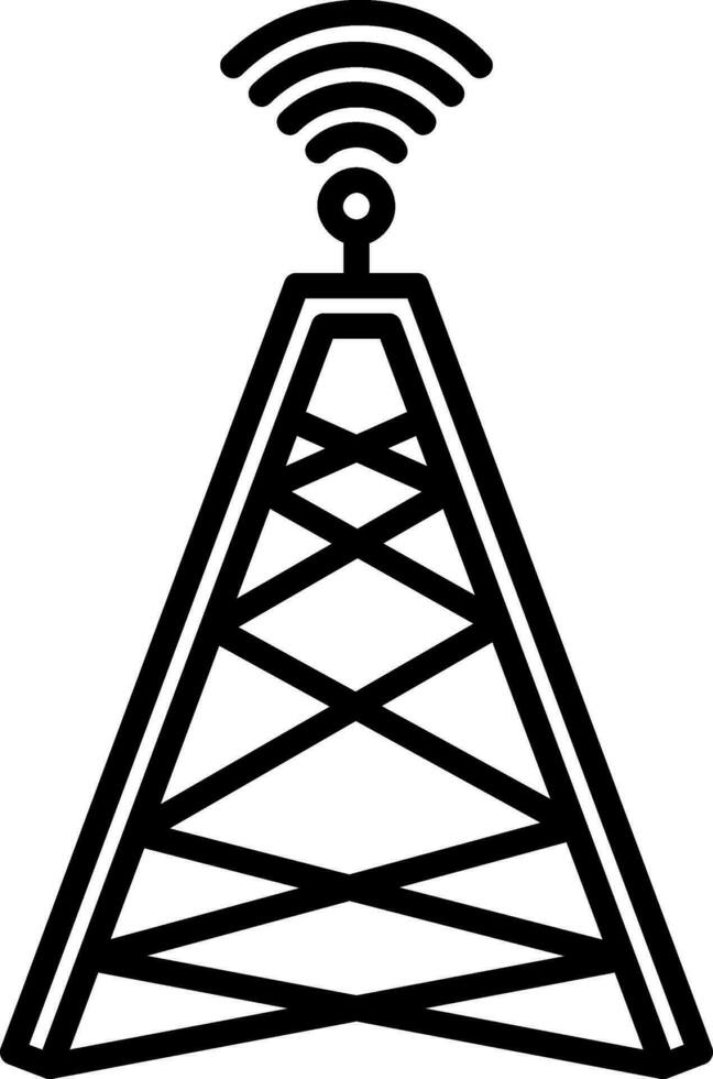 antenna vettore icona