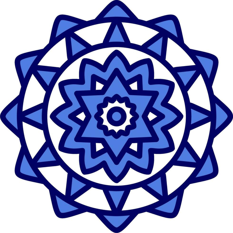 mandala vettore icona