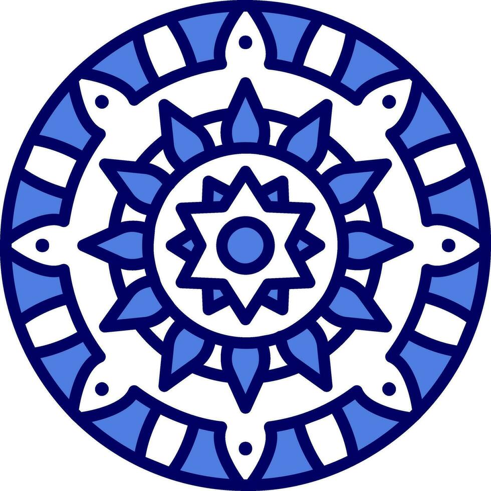 mandala vettore icona