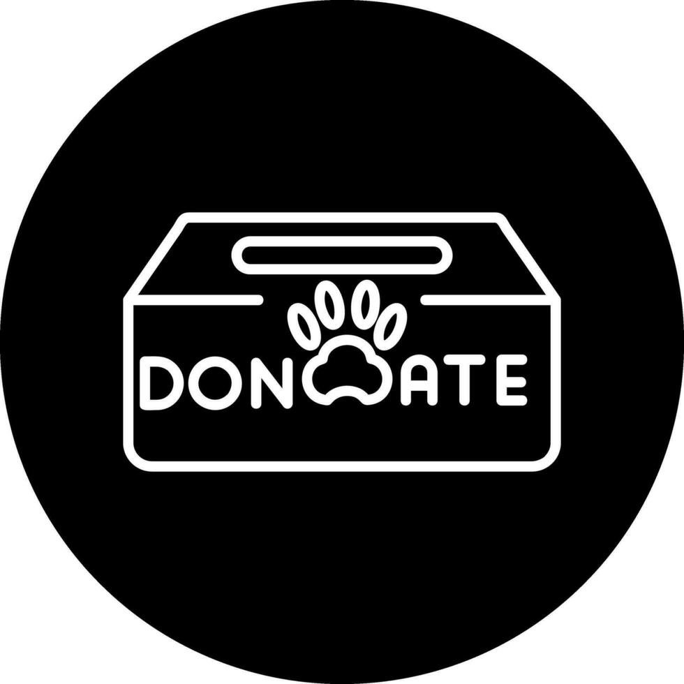 donazione vettore icona