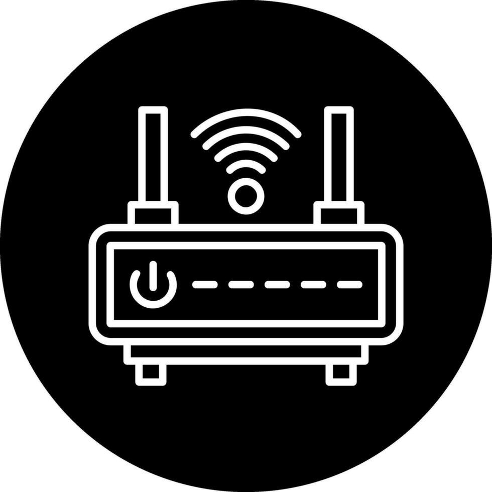 icona di vettore del router