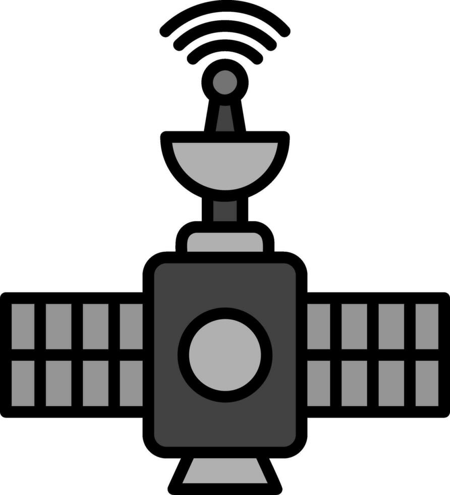 icona del vettore satellitare