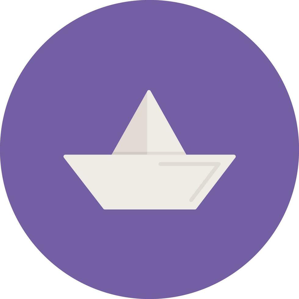 carta barca vettore icona