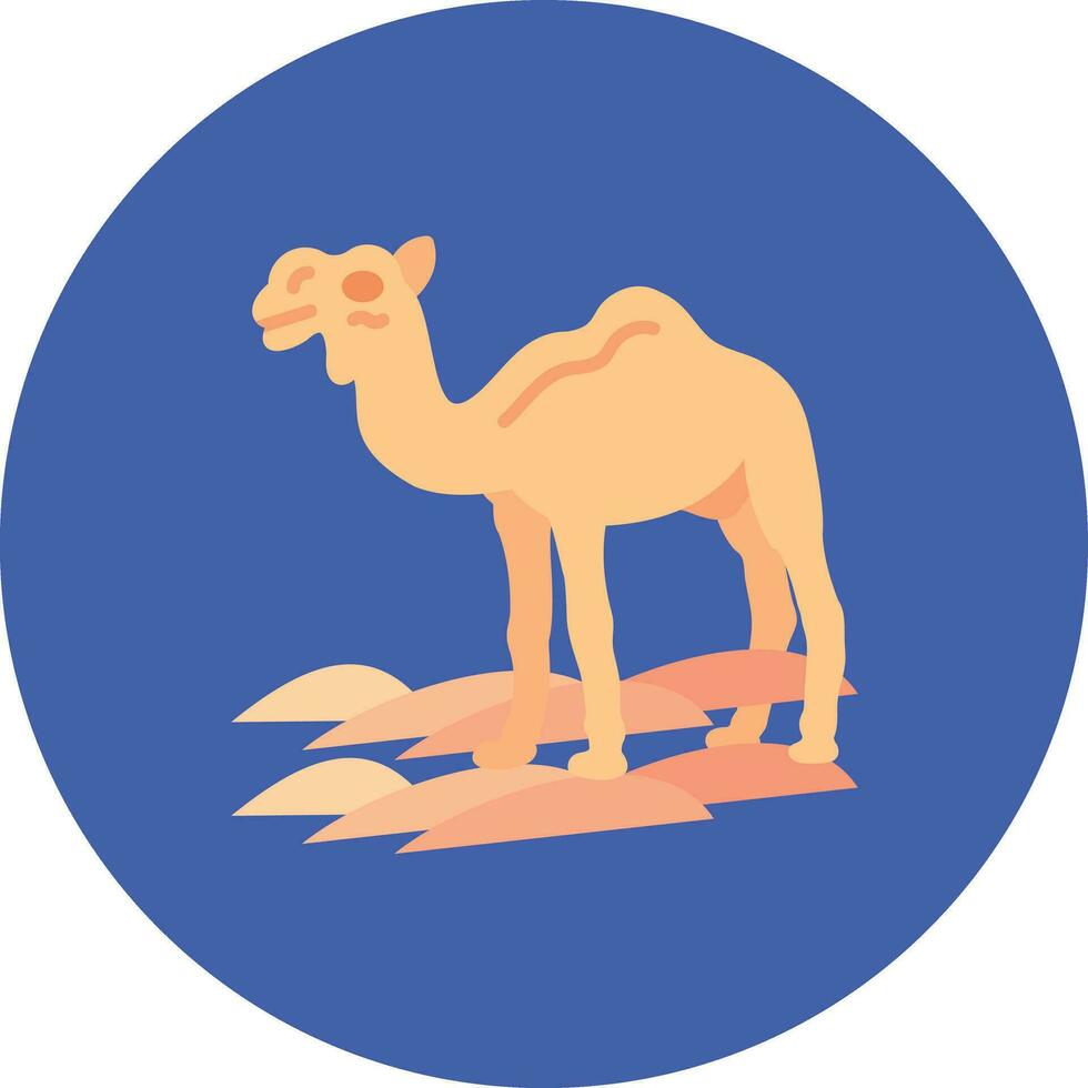 cammello vettore icona