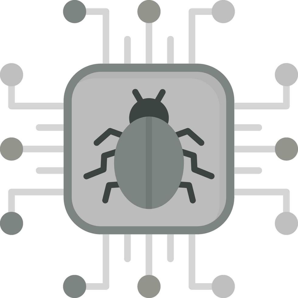 icona del vettore di attacco informatico