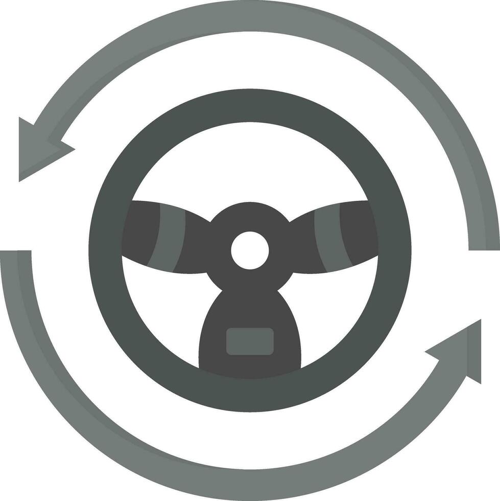 autopilota vettore icona