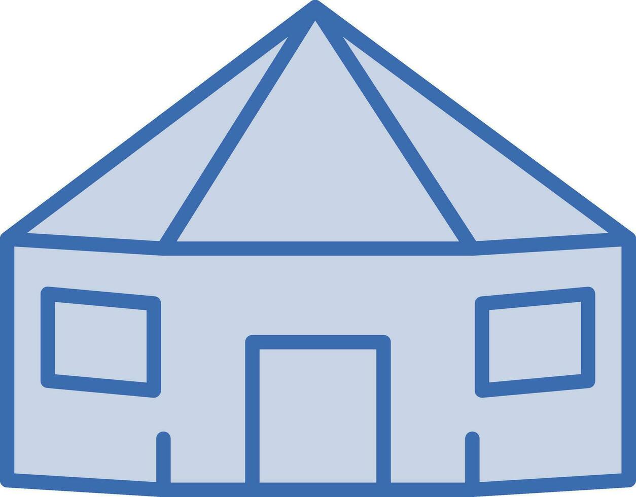 yurta vettore icona