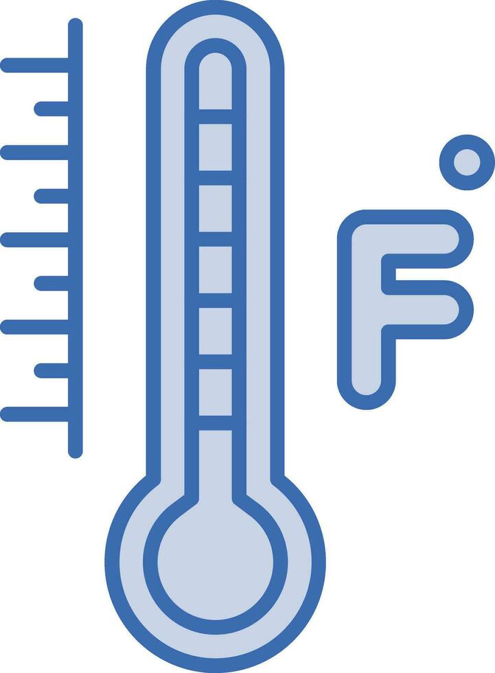 fahrenheit vettore icona