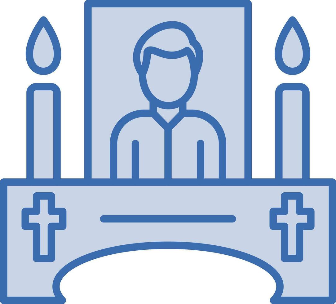 altare vettore icona