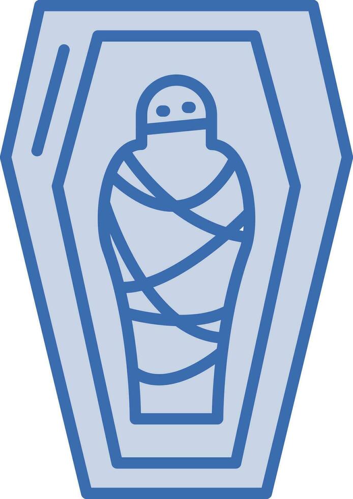 mummia vettore icona