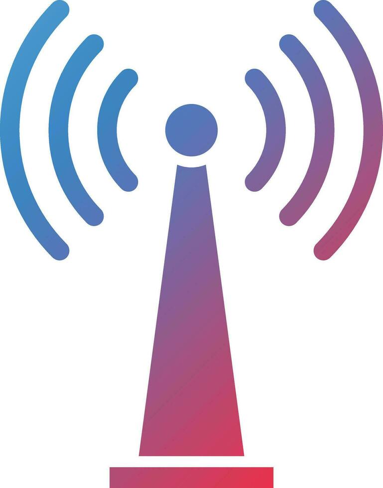 Wi-Fi tethering vettore icona