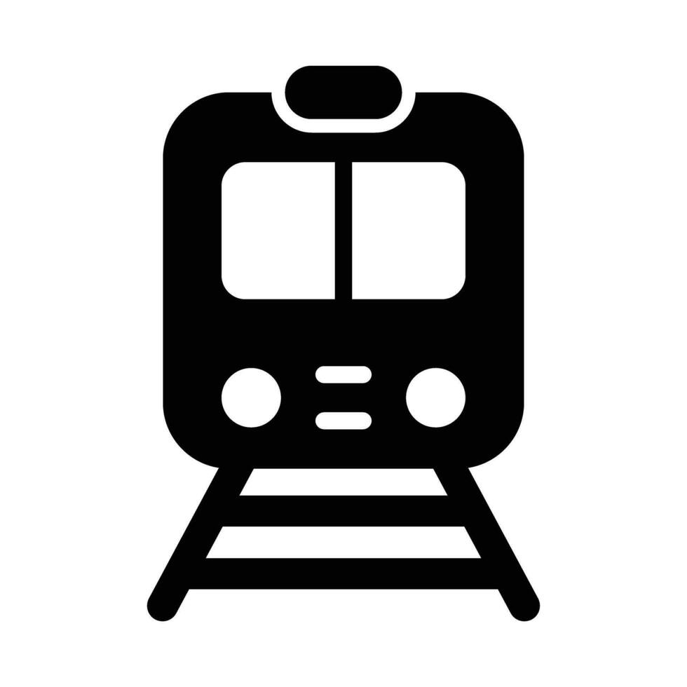 la metropolitana vettore glifo icona per personale e commerciale uso.