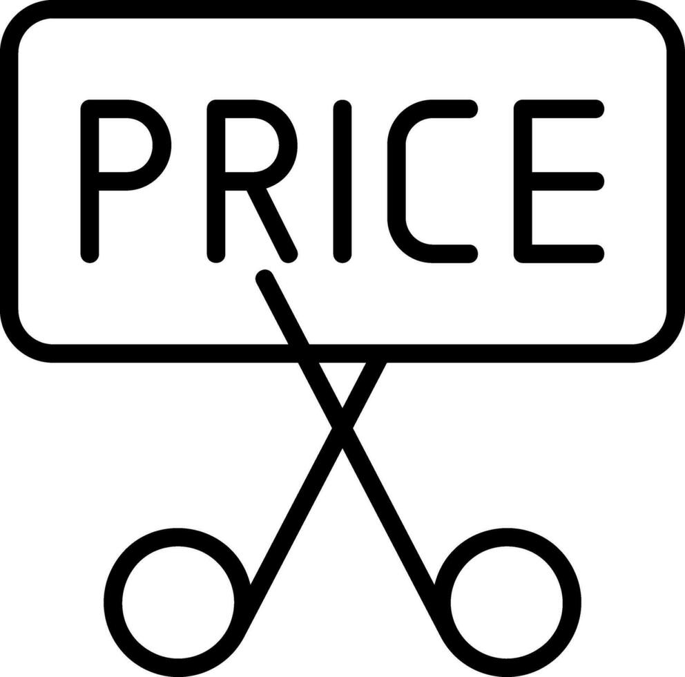 prezzo barra vettore icona design