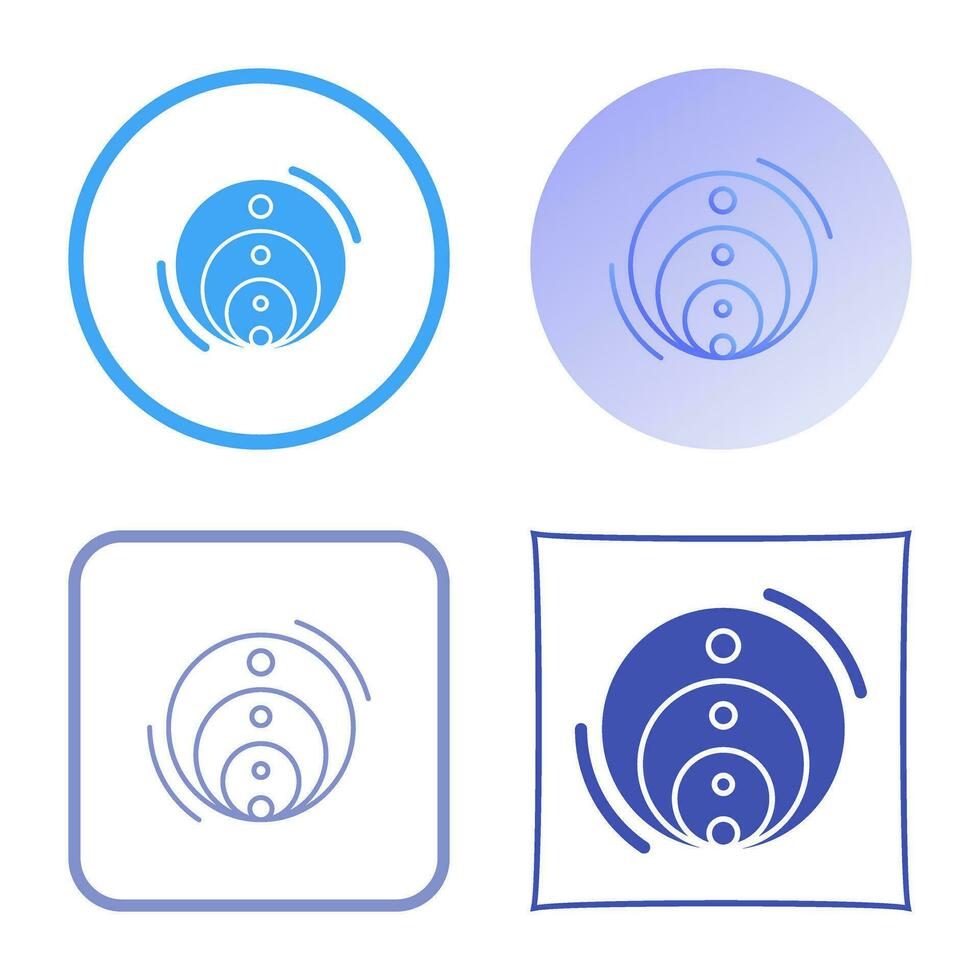 venn diagramma vettore icona