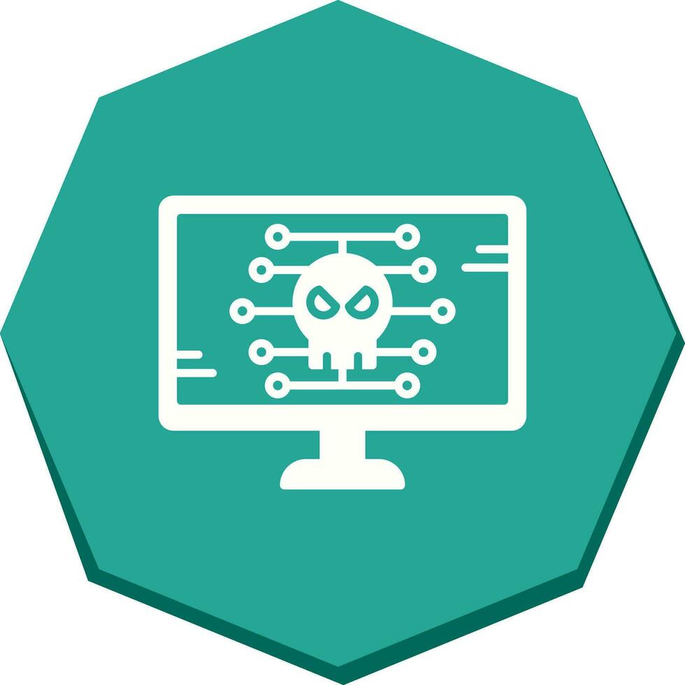 icona di vettore di malware
