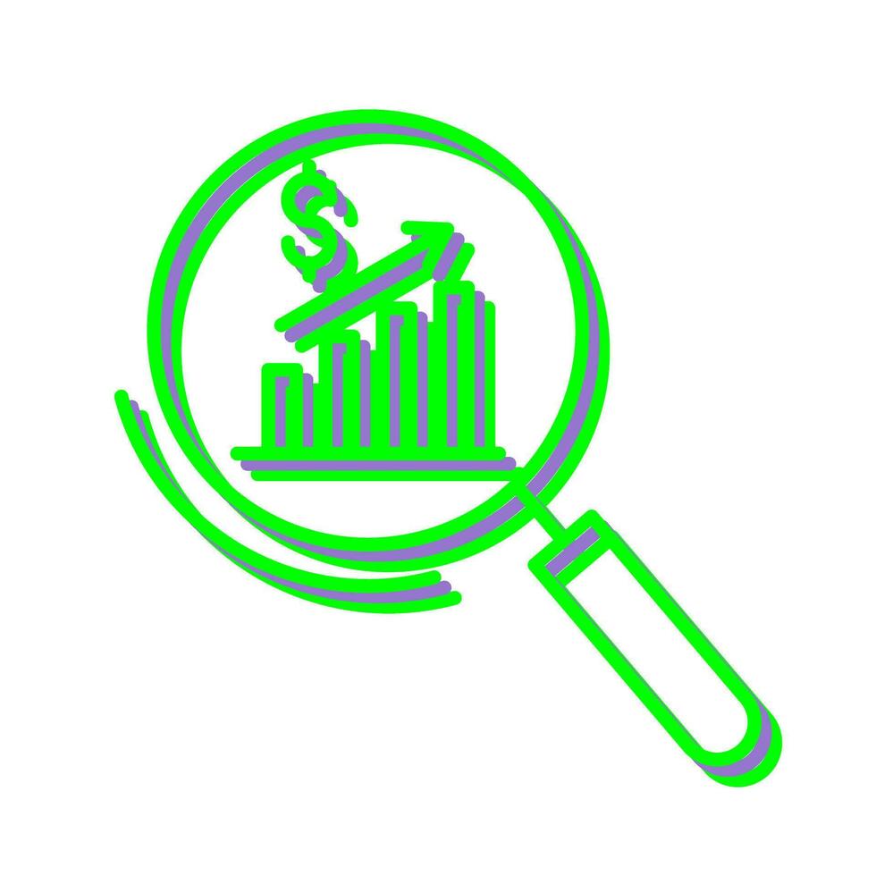 statistica vettore icona