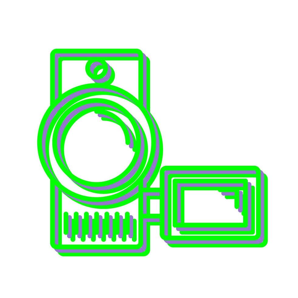 video registratore vettore icona