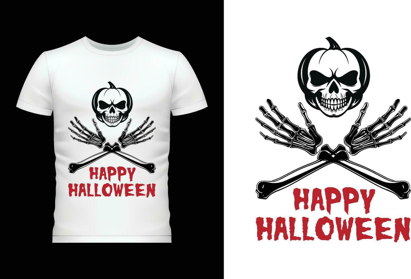 contento Halloween, Halloween maglietta design. vettore