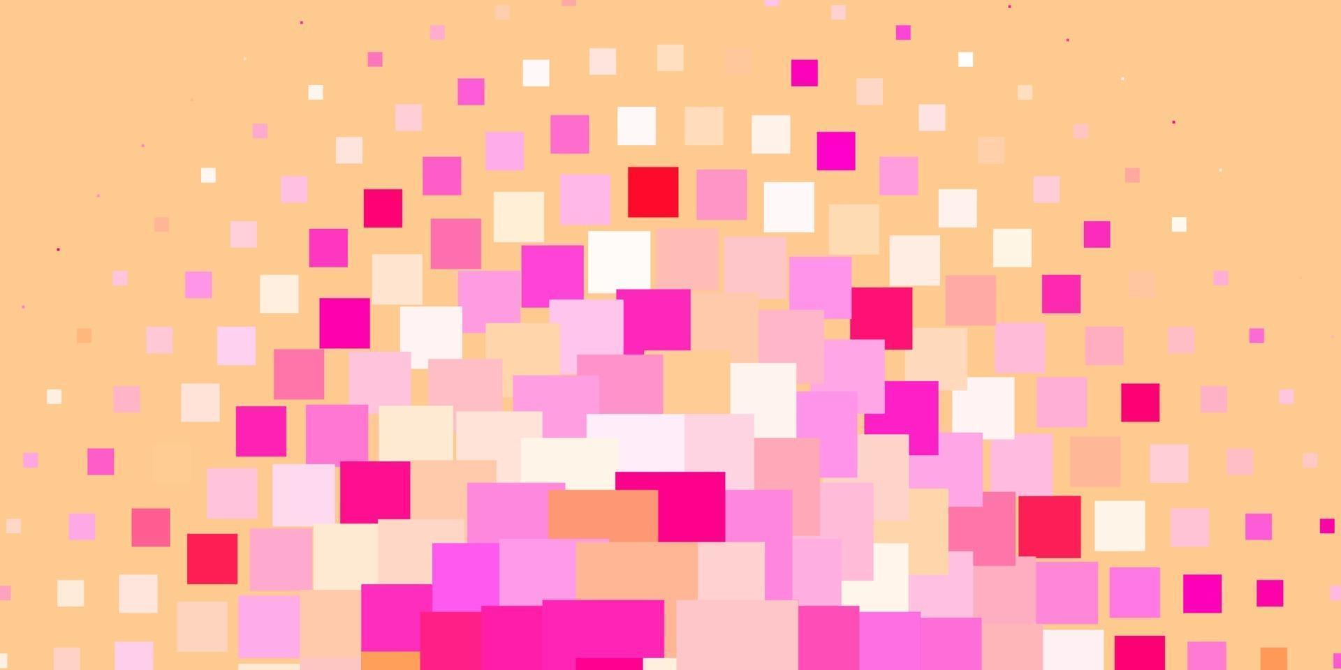 modello vettoriale rosa chiaro in stile quadrato.