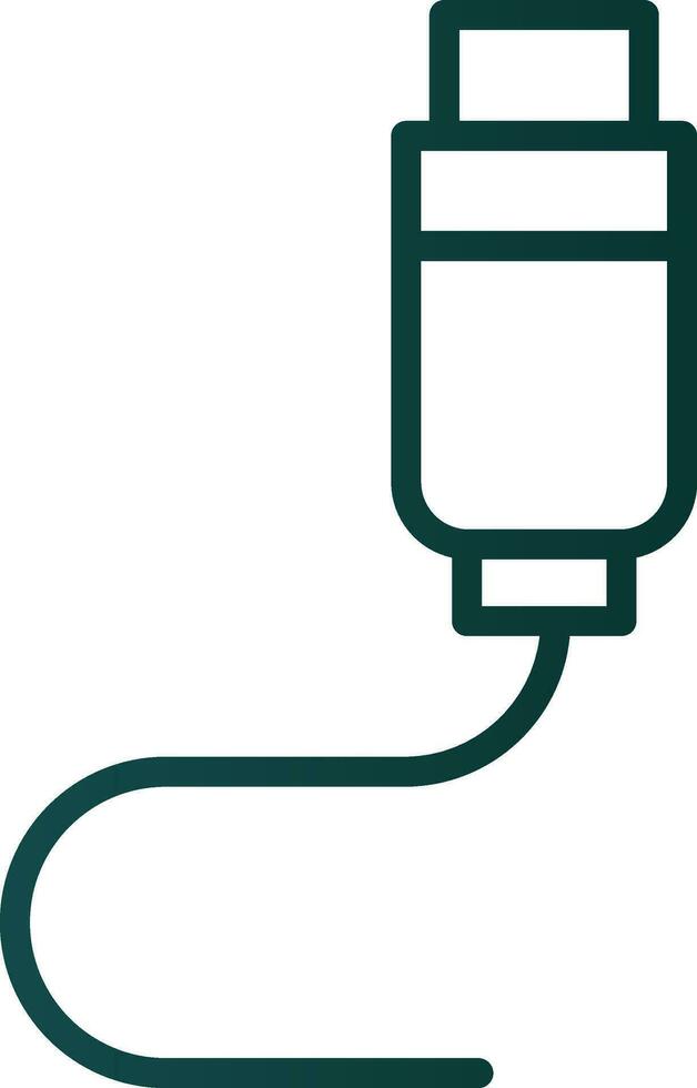 USB connettore vettore icona design