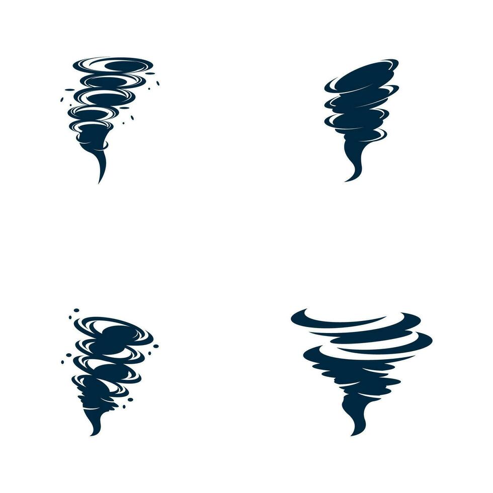 tornado logo simbolo vettore illustrazione design