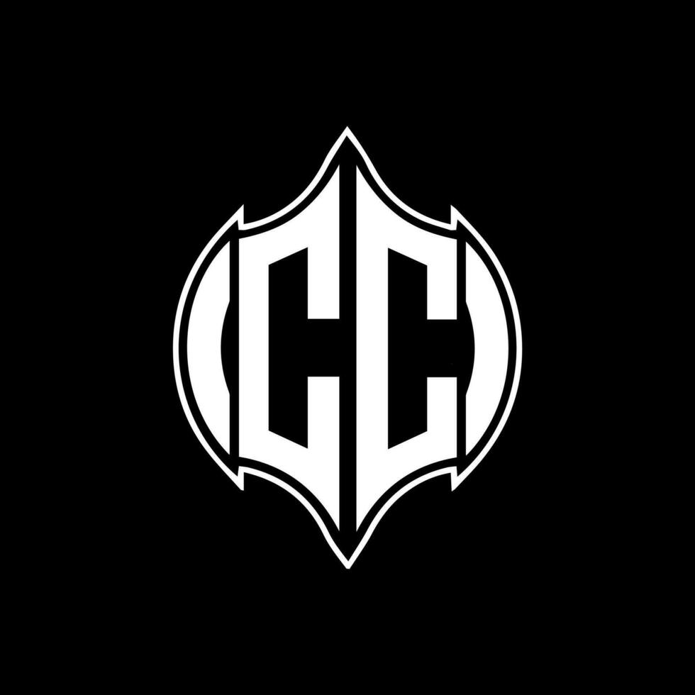 cc lettera logo. cc creativo monogramma iniziali lettera logo concetto. cc unico moderno piatto astratto vettore lettera logo design.
