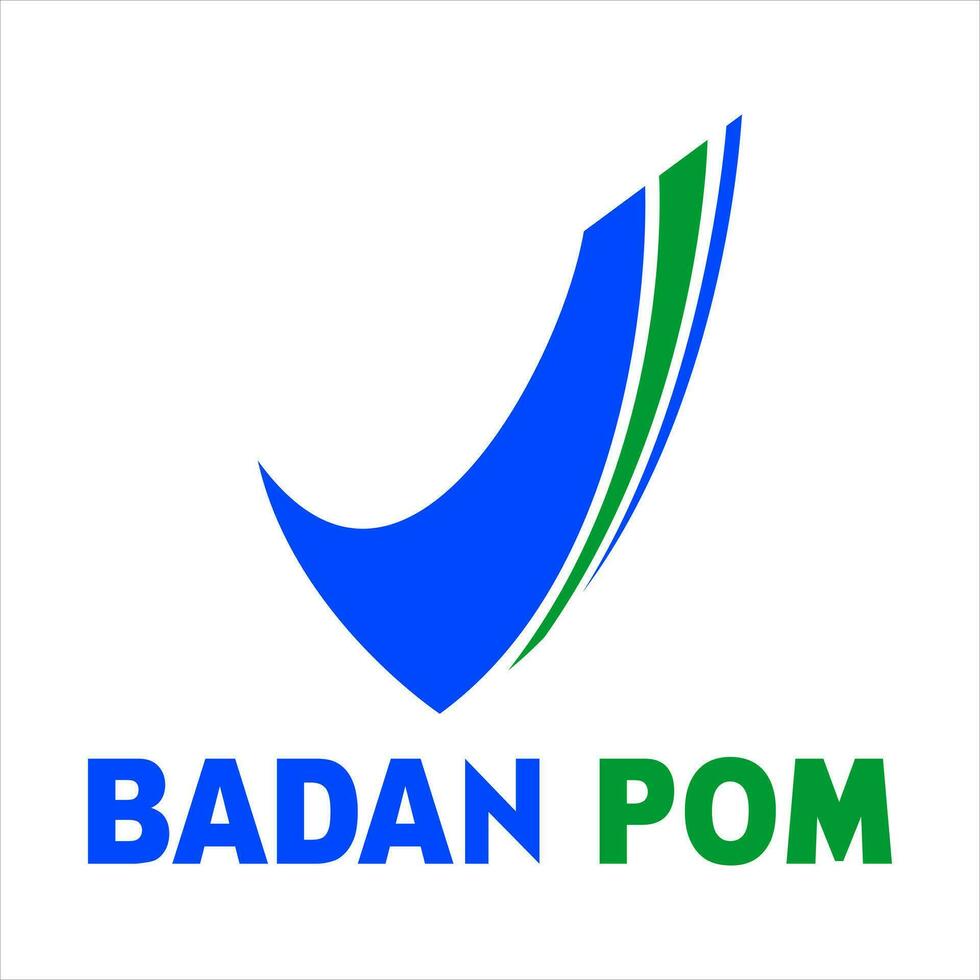 vettore logo per il indonesiano agenzia pom