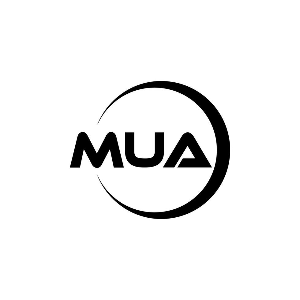 mua lettera logo disegno, ispirazione per un' unico identità. moderno eleganza e creativo design. filigrana il tuo successo con il Impressionante Questo logo. vettore