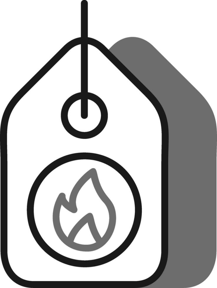 caldo vendita vettore icona